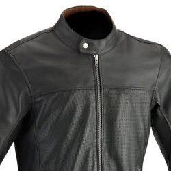 Giacca da moto in pelle Ixon Stroker marrone Giacca da moto in pelle Ixon Stroker marrone