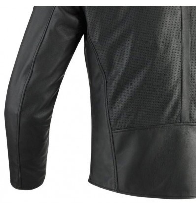 Giacca da moto in pelle Ixon Stroker marrone Giacca da moto in pelle Ixon Stroker marrone