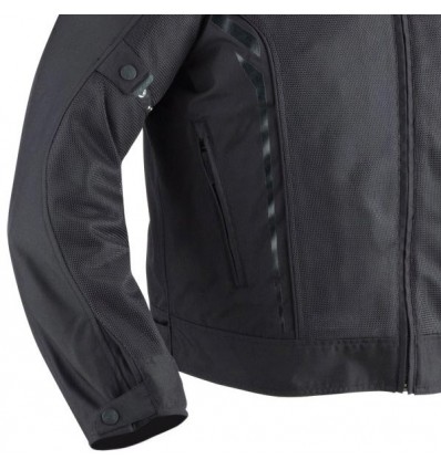 Giacca da moto Ixon Cooler-C nera Giacca da moto Ixon Cooler-C nera