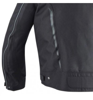 Giacca da moto Ixon Cooler-C nera Giacca da moto Ixon Cooler-C nera