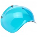 Visiera a bolla Biltwell con attacco universale tre bottoni blu Visiera a bolla Biltwell con attacco universale tre bottoni blu