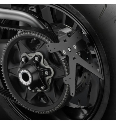 Portatarga laterale regolabile Rizoma Outside per Ducati XDiavel Portatarga laterale regolabile Rizoma Outside per Ducati XDiavel