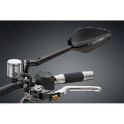 Specchietto universale biposizione Rizoma Veloce L Naked nero con indicatore led Specchietto universale biposizione Rizoma Veloce L Naked nero con indicatore led