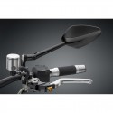 Specchietto universale biposizione Rizoma Veloce Naked nero