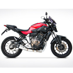 Scarico completo Zard 2 in 1 Omologato per Yamaha MT-07 Scarico completo Zard 2 in 1 Omologato per Yamaha MT-07