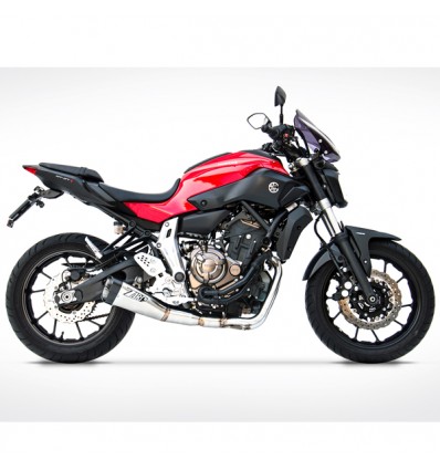 Scarico completo Zard 2 in 1 Omologato per Yamaha MT-07 Scarico completo Zard 2 in 1 Omologato per Yamaha MT-07
