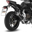 Marmitta Mivv GP Steel Black per Yamaha MT-07