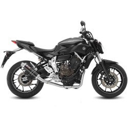 Marmitta Mivv GP Steel Black per Yamaha MT-07 Marmitta Mivv GP Steel Black per Yamaha MT-07