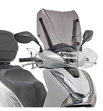 Parabrezza fumè corto Givi per Honda SH 125i e 150i dal 2017 Parabrezza fumè corto Givi per Honda SH 125i e 150i dal 2017