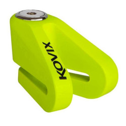 Bloccadisco Kovix KV1 con perno da 5mm giallo fluo Bloccadisco Kovix KV1 con perno da 5mm giallo fluo