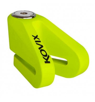Bloccadisco Kovix KV1 con perno da 5mm giallo fluo Bloccadisco Kovix KV1 con perno da 5mm giallo fluo
