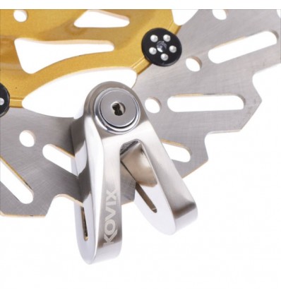 Bloccadisco Kovix KV2 con perno da 14mm argento Bloccadisco Kovix KV2 con perno da 14mm argento