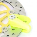 Bloccadisco Kovix KV2 con perno da 14mm gialo fluo Bloccadisco Kovix KV2 con perno da 14mm gialo fluo