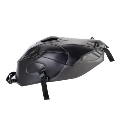 Copriserbatoio Bagster per BMW S1000R dal 2014 in similpelle nero e grigio cielo