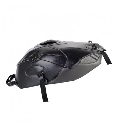 Copriserbatoio Bagster per BMW S1000R dal 2014 in similpelle nero e grigio cielo Copriserbatoio Bagster per BMW S1000R dal 2014 in similpelle nero e grigio cielo