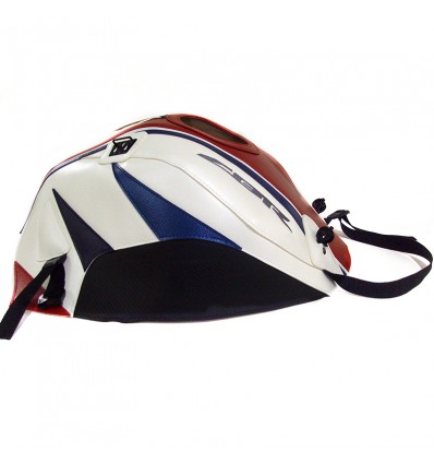 Copriserbatoio Bagster per Honda CBR 1000RR 12-16 in similpelle rosso, bianco, azzurro perlato e blu scuro