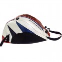 Copriserbatoio Bagster per Honda CBR 1000RR 12-16 in similpelle rosso, bianco, azzurro perlato e blu scuro Copriserbatoio Bagster per Honda CBR 1000RR 12-16 in similpelle rosso, bianco, azzurro perlato e blu scuro