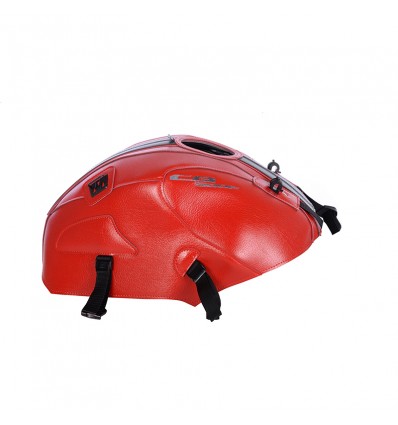 Copriserbatoio Bagster per Honda CB 500F dal 2016 in similpelle rosso e antracite Copriserbatoio Bagster per Honda CB 500F dal 2016 in similpelle rosso e antracite