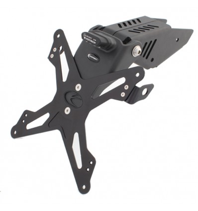 Portatarga regolabile Evotech per Kawasaki Z650 Portatarga regolabile Evotech per Kawasaki Z650