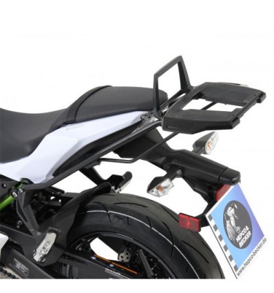 Portapacchi nero Hepco & Becker Alu Rack per Kawasaki Z650 Portapacchi nero Hepco & Becker Alu Rack per Kawasaki Z650