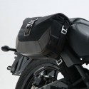 Borsa laterale SW-Motech Legend Gear LS2 da 13,5 lt in tessuto e pelle nera Borsa laterale SW-Motech Legend Gear LS2 da 13,5 lt in tessuto e pelle nera