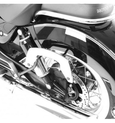 Telai laterali Hepco & Becker C-Bow system per Moto Guzzi Eldorado/Audace cromati Telai laterali Hepco & Becker C-Bow system per Moto Guzzi Eldorado/Audace cromati