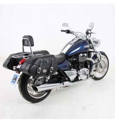 Telai laterali Hepco & Becker C-Bow system per Triumph Thunderbird 1600 cromati Telai laterali Hepco & Becker C-Bow system per Triumph Thunderbird 1600 cromati