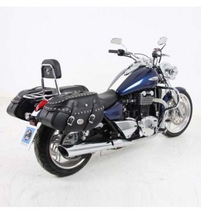 Telai laterali Hepco & Becker C-Bow system per Triumph Thunderbird 1600 cromati Telai laterali Hepco & Becker C-Bow system per Triumph Thunderbird 1600 cromati