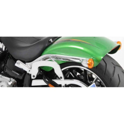 Telai laterali Hepco & Becker C-Bow system cromati per Harley Davidson Softail Breakout