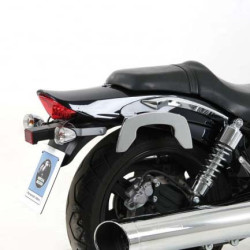 Telai laterali Hepco & Becker C-Bow system cromati per Hyosung GV650