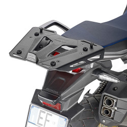 Piastra Givi M8B Monokey in alluminio nero per portapacchi Givi Monorack FZ Piastra Givi M8B Monokey in alluminio nero per portapacchi Givi Monorack FZ