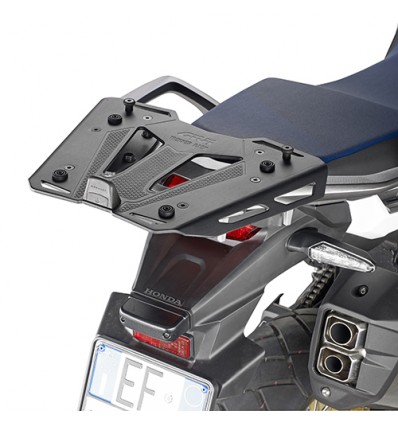 Piastra Givi M8B Monokey in alluminio nero per portapacchi Givi Monorack FZ Piastra Givi M8B Monokey in alluminio nero per portapacchi Givi Monorack FZ