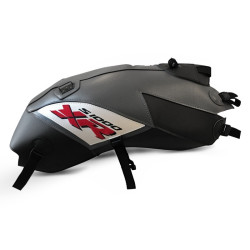 Copriserbatoio Bagster per BMW S1000XR in similpelle grigio, nero opaco e carbonio