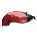 Copriserbatoio Bagster per Triumph Speed Triple 1050 11-15 in similpelle rosso e nero opaco Copriserbatoio Bagster per Triumph Speed Triple 1050 11-15 in similpelle rosso e nero opaco