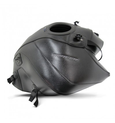 Copriserbatoio Bagster per Yamaha Tracer 700 in similpelle nero