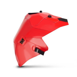 Copriserbatoio Bagster per Triumph Tiger 1200 Explorer, XC dal 2012 in similpelle rosso