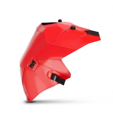 Copriserbatoio Bagster per Triumph Tiger 1200 Explorer, XC dal 2012 in similpelle rosso