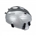 Copriserbatoio Bagster per Yamaha XSR 900 in similpelle grigio cielo e argento Copriserbatoio Bagster per Yamaha XSR 900 in similpelle grigio cielo e argento