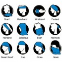 Collare bandana John Doe Tunnel grafica JD Classic Collare bandana John Doe Tunnel grafica JD Classic