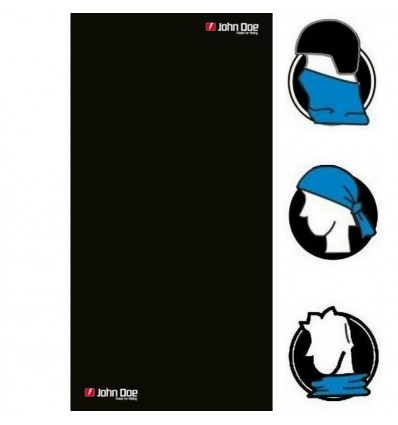 Collare bandana John Doe Tunnel grafica Basic Black