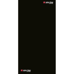 Collare bandana John Doe Tunnel grafica Basic Black Collare bandana John Doe Tunnel grafica Basic Black