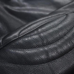 Giacca da moto in pelle Rusty Pistons Logan nera Giacca da moto in pelle Rusty Pistons Logan nera