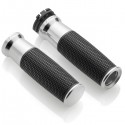 Manopole Rizoma Urlo per Harley Davidson cromate Manopole Rizoma Urlo per Harley Davidson cromate