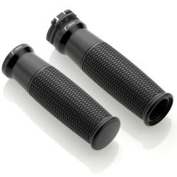Manopole Rizoma Urlo per Harley Davidson nere Manopole Rizoma Urlo per Harley Davidson nere
