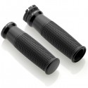 Manopole Rizoma Urlo per Harley Davidson nere Manopole Rizoma Urlo per Harley Davidson nere