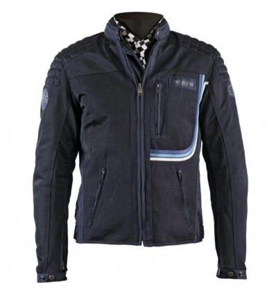 Giacca da moto Helstons Sonny Mesh blu
