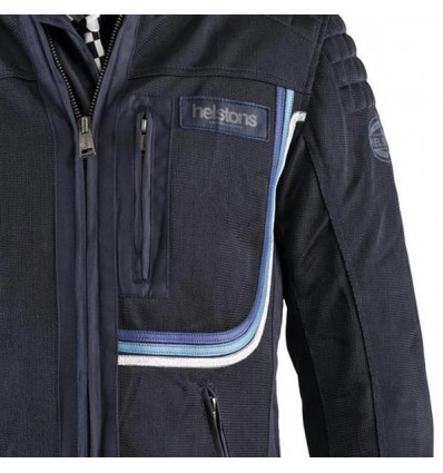 Giacca da moto Helstons Sonny Mesh blu Giacca da moto Helstons Sonny Mesh blu