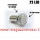 Lampadina stop biluce BAY15D a 25 led rossi multidirezi