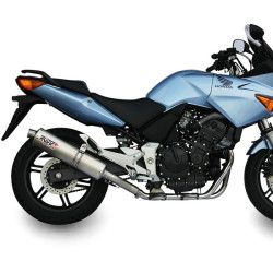 Terminale Mivv Oval Classic Inox per Honda CBF 600 Terminale Mivv Oval Classic Inox per Honda CBF 600