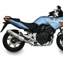 Terminale Mivv Oval Classic Inox per Honda CBF 600 Terminale Mivv Oval Classic Inox per Honda CBF 600